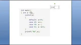 gate questions switch statement