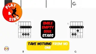 SMILE EMPTY SOUL Stars FCN GUITAR CHORDS & LYRICS