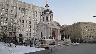Храм свв.  Бориса и Глеба. Москва. 9 января 2019
