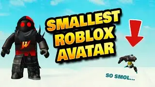 I Made the SMALLEST Roblox Avatar - RIP 50K Robux