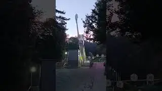 Симферополь парк .Гагарина  .Ю .А Новый аттракцион .13 июля 2024 .
