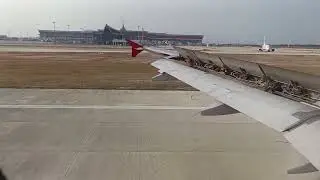 Landing at Siem Reap Airport | Thai AirAsia | Airbus A320-200