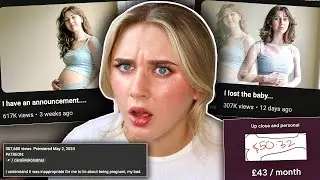 She FAKED a miscarriage to promote a Patreon... (i'm serious)