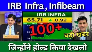 IRB infra share latest news today, IRB infra share news today, Target price, share analysis