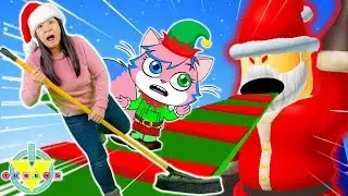 ESCAPE SANTA'S WORKSHOP WITH RYAN'S MOMMY IN ROBLOX! Let's Play with Alpha Lexa