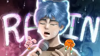 The RAIN | Gumball singing the rain | Animation