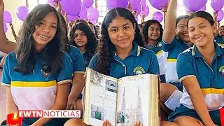 Reparten Biblias a los niños y se publican en lengua indígena