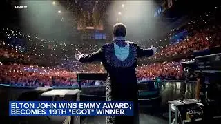 Elton John wins Emmy Award; becomes 19th EGOT winner