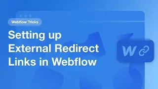 Setting up External Redirect Links in Webflow