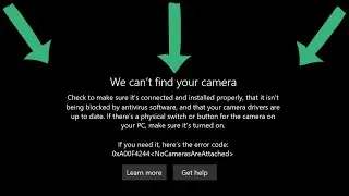 Fix we cant find your camera error code 0xa00f4244 NoCamerasAreAttached windows 11