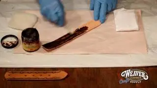Basics for Applying an Antique Finish to Leather