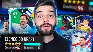 O MELHOR DRAFT POSSÍVEL no FC 24! SÓ QUERO CARTA 99!!