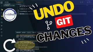 Git Undo revert your changes at any phase of commit cycle | commands you need to know #git