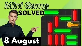 Minigame 8 August solved/ Hamster Combat Puzzle Keys 🔐