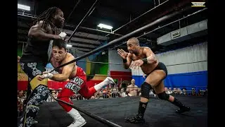 Former WWE Superstar Sydney Akeem fka as Reggie v Eroc v Darius Carter