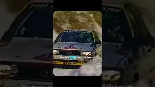 The 80s were wild for Audi...