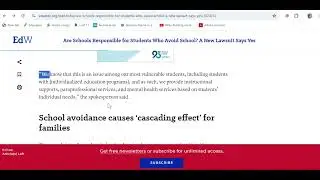 Schools Legally Responsible for Students Avoiding School! #school #schoollife #learning  Video #328