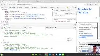 WEB SCRAPING in WEB BROWSER with JQuery CRASH COURSE