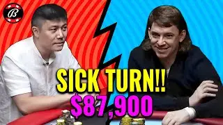He Hits A SICK 2-Outer In a MASSIVE Pot!