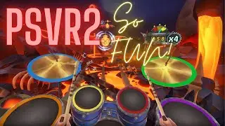 Drums Rock - PS VR2 Gameplay!