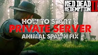 RDR2 Online How To Start A PRIVATE SERVER!!! Free Roam Private Lobby!