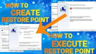 PAANO MAG CREATE NG RESTORE POINT SA WINDOWS 10 ||  AND HOW TO EXECUTE RESTORE POINT.