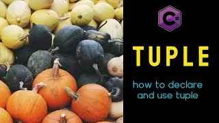 How to declare and use a tuple in C#