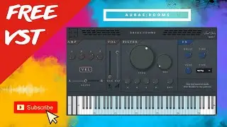 New Free Libary AURAS:ROOMS🎹💥FREE VST Plugin Decsent Sampler