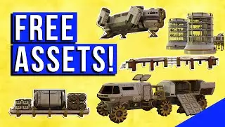 Kitbash 3D - Mission to Minerva - FREE 3D MODELS!