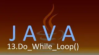 Java with IntelliJ 13 - Loop #3 - Do While Loop