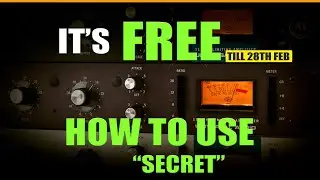 Universal Audio 1176 FET Compressor is FREE | How To USE Secret 🔥 