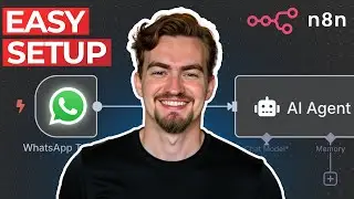 n8n WhatsApp Tutorial: Setup an AI Agent in Minutes (Easy)