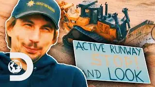 Parker's Crew Build A New Airstrip In The Yukon | Gold Rush