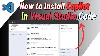 How To Install Copilot In Visual Studio  | Getting Started With GitHub Copilot In VS Code