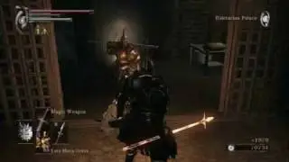 Demon's Souls 1-3 Boss Battle - The Penetrator