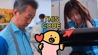 japanese part time worker and her boss