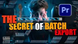 The Secret to Exporting Multiple individual Clips in Adobe Premiere Pro! | Aj Dorata