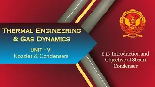 5.16 Introduction & Objective of Steam Condenser | ME601 |