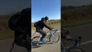 Когда на велосипеде свернул с дороги 