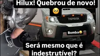 Turbo variável Hilux com problema/ suspensão BILSTEIN /reparo capota KEKO