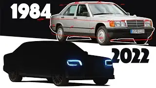 Mercedes-Benz 190E Redesign - What if it was made TODAY?