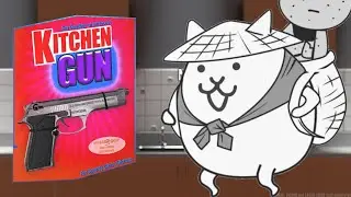 Cat army's own kitchen guns