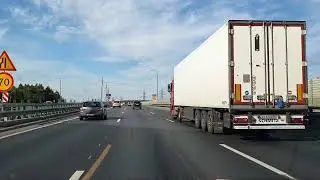 Из Крыма в Москву въезжаем. Интересная дорога. Мчим