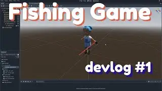 Devlog 01: I started a fishing game with Godot & Blender | dev log