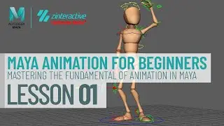 Introduction to Graph Editor, IK, and FK | Lesson 1 | Maya Animation for Beginners | Livestream