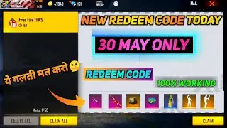Free Fire Redeem Code Today 28 May| Free Fire Redeem Code| 28 May Redeem Code Today FFWS 2021 Event