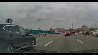 Видео очевидца для Onliner: ДТП на МКАД