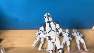 Star Wars clone trooper action figure mail call 501 st clone troopers antenna molds