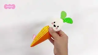 Игрушка пищалка Морковка (обзор) 🥕