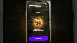 Зашифрованное послание - Чит код в игре Hamster Kombat 